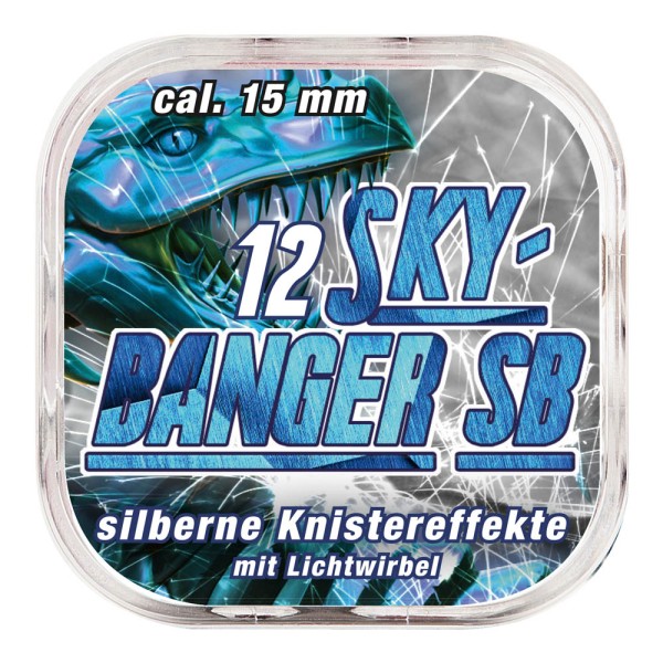Sky Banger SB (a12) - silberne Knistereffekte