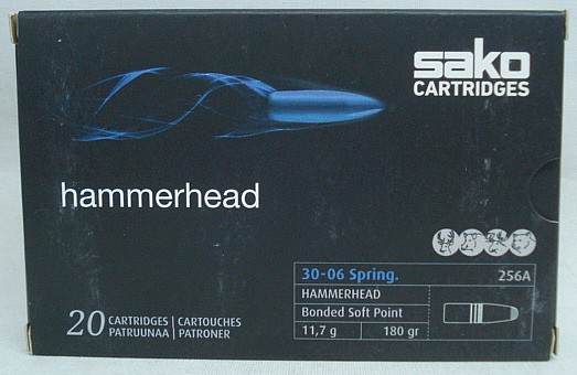 .30-06 Hammerhead SP - 11,7g/180gr (a20) #256A