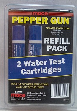 2 Wasserkartuschen Pepper Gun - Tierabwehrgerät