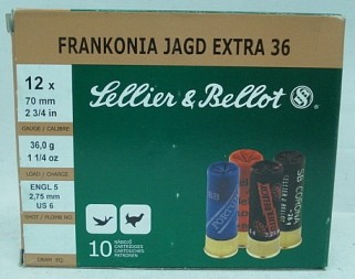 Frankonia Jagd Extra 36 - 12/70, 2,75mm/36g (a10)