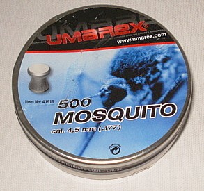 Mosquito 4,50mm - 0,48g (a500) Flachkopf