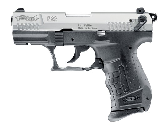 P22 Kal.9mm P.A.K. - 7 Schuss, bicolor