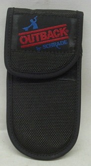 Corduraetui Schrade Sportsman - Taschenmesser, 12cm Heftlänge