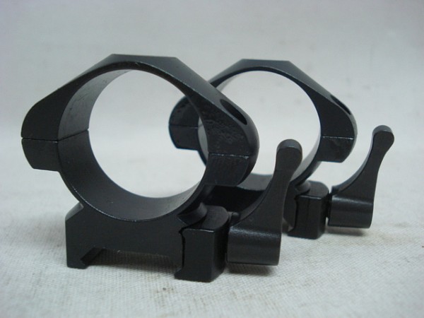 Steel Ringe 30 mm mittel - Weaver/Picat., Paar mit Hebel