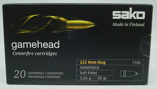 .222RemMag.Gamehead SP - 3,56g/55grs (a20)