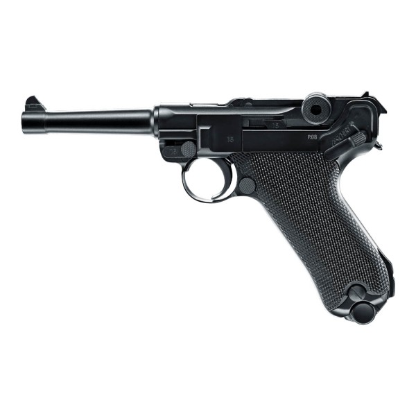 Walther P08 4,5mm BB CO-2 - 20 Schuss, <3J