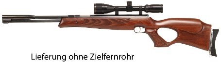 HW 97 KT Kal.4,50mm F - Holz-Lochschaft, Unterhebel