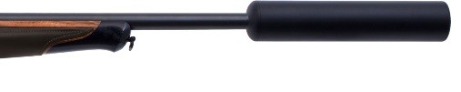 Over-barrel Kal. 9,3 M15x1 - Lauf-Ø 17 mm Standard