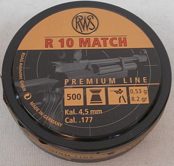 R10 Match 4,50mm - 0,53g/8,2gr (a500)