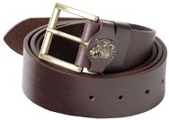 Ledergürtel 130 cm Länge - Keilerschnalle, 40 mm breite