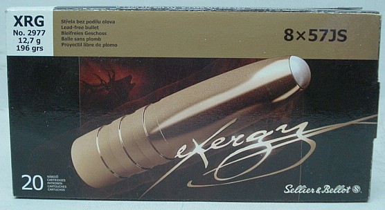 8x57IS XRG exergy - 12,7g/196gr (a20)