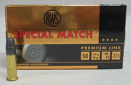 RWS .22lr Special Match - a50
