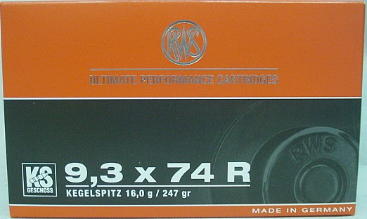9,3x74 R KS - 16,0g/24gr (a20)