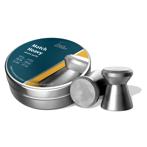 H&N Match Heavy 4,49 mm - 0,53g/8,18gr/500