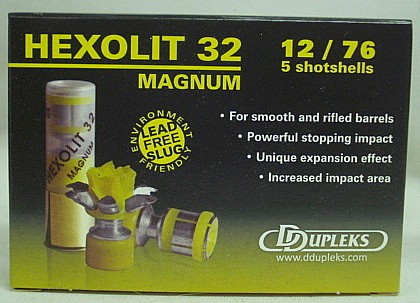 Hexolit 32 12/76 Expans. Slug - bleifrei, 32g/495gr (a5)