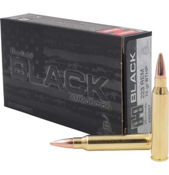 Hornady .223REM BTHP MATCH - BLACK 75Gr/4,9g (a20)