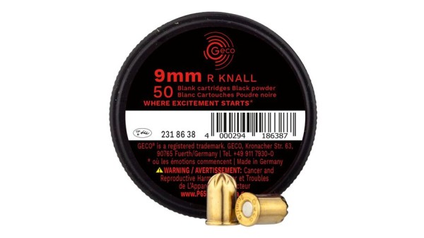 9mm R Knall Nitropulver - Dose (a50)