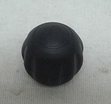 100/101 Kammergriff Rev. Knob - schwarz Kunststoff, D=21,5mm