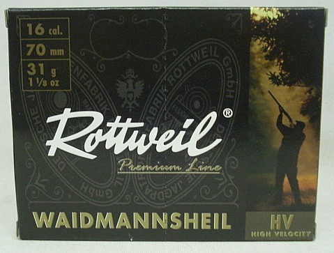 Waidmannsheil HV 16/70 - 2,7mm/31g -Plastik- (a10)
