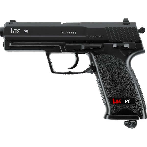 Heckler & Koch P8 CO-2 Pistole - 6mmBB, 17Schuss, > 2 J
