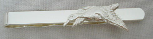 Krawattenschieber Ente - 60mm,versilbert