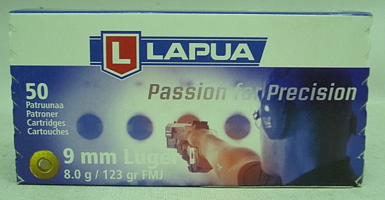 9mmPara VM - 8,0g/124gr (a50)schwach