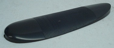 Schaftkappe mit Profil - Dicke:10 mm, schwarz