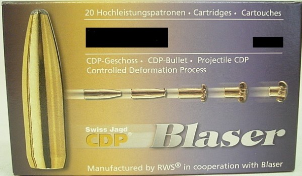 .30R Blaser CDP - 10,7g/165gr (a20)