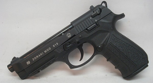 918 Kal.9mm P.A.K. - brüniert, 18 Schuss