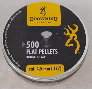 Flachkopf geriffelt - 4,50mm/0,52g (a500)