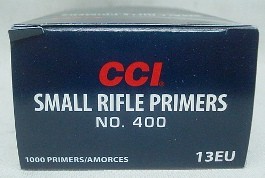 CCI ZÜNDER 400 - Small Rifle (a100)