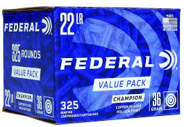 Federal .22lr CPHP 36gr/2,3g - Großpack=325 Schuss