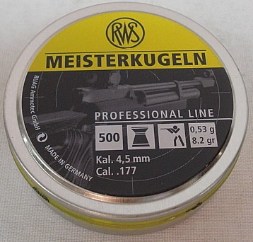 Meisterkugel 4,50mm - 0,53g/8,2gr (a500)