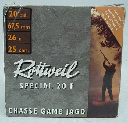 Special 20F 20/67,5 - 2,5mm/26g (a25)