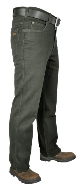 Hose 5-Pocket einfaches Modell - Kurzgrößen, ohne Gürtel
