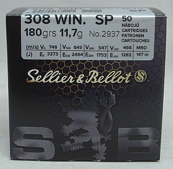 .308Win SP-Target - 11,7g/180gr (a50)