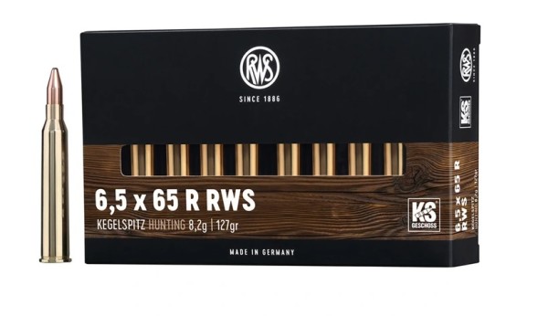 6,5x65R RWS KS - 8,2g/127gr (a20)