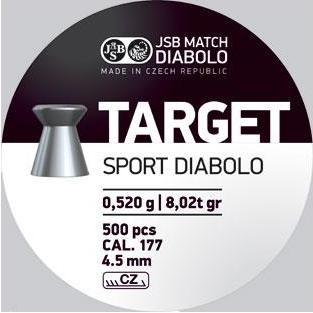 JSB Target - 4,50mm/0,52g/8,02gr (a500)