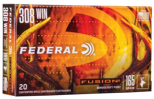 Federal .308Win Fusion - 165gr/10,69g (a20)#F308FS2