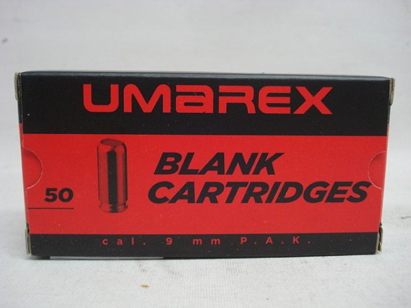Umarex Platzpatronen 9mm PAK - (a50)