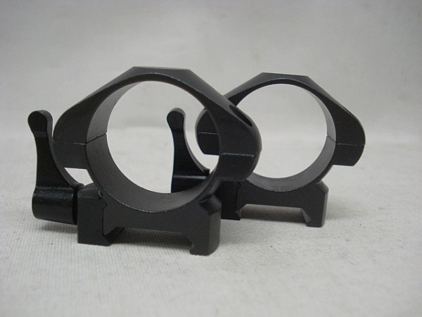 Steel Montage 30 mm Ringe - Weaver/Picat. mit Hebel,BH4,5