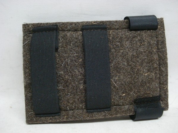 Filz-Vorderschaftauflage 15 cm - + Aufnahmen f. 4 Kugelpatronen