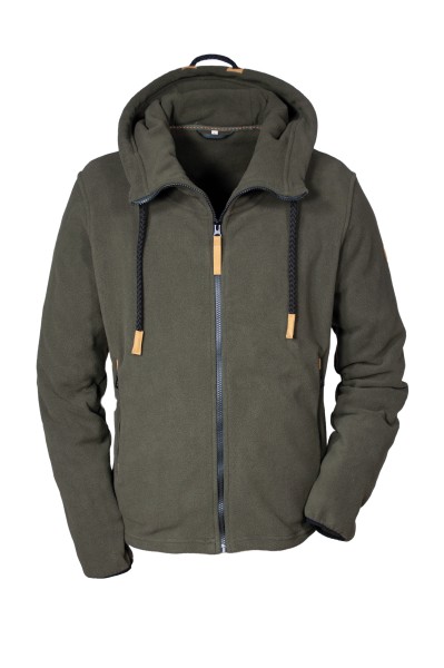 Hoody Fleece - mit kräftigem Kordelzug