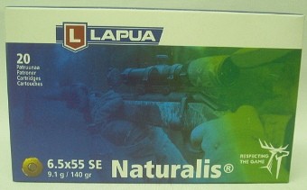 6,5x55 SE Naturalis LF - 9,1g/140grs (a20)