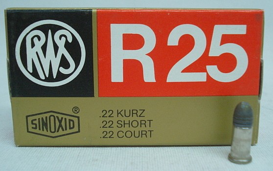RF .22Short - R25 - .22kurz