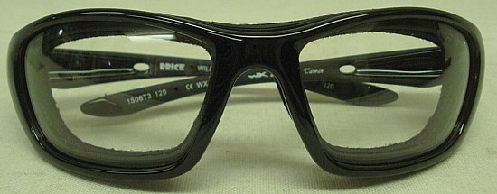 WileyX Brille Brick R - Rahmen schwarz/Gläser klar