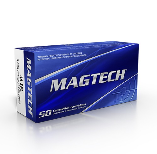 Magtech .38Spec LWC Wadcutter - 9,59g/148gr (a50) (38B)