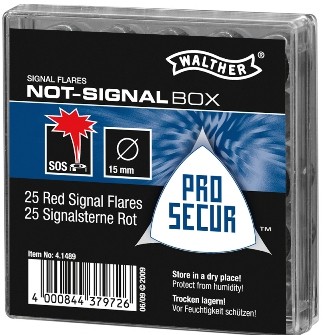 Walther Notsignal-Box ProSecur - 25 Signalsterne