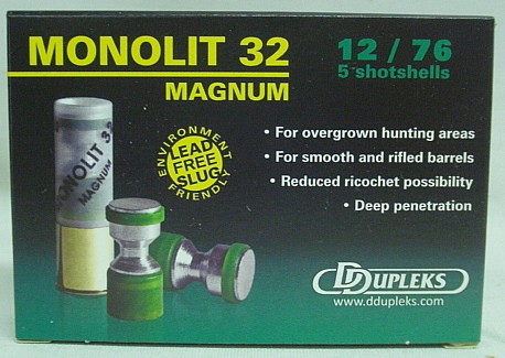 Monolit 32 12/76 Slug - bleifrei, 32g/495gr (a5)