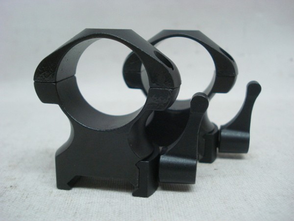 Steel Montage 1''/25,4mm Ringe - Weaver/Picat. mit Hebel,BH14,5